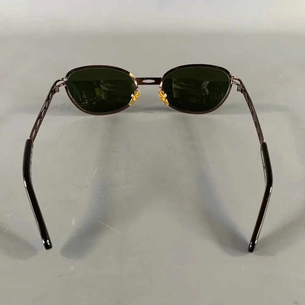 VALENTINO Black Rose gold M 1004-59 Metal Sunglasses